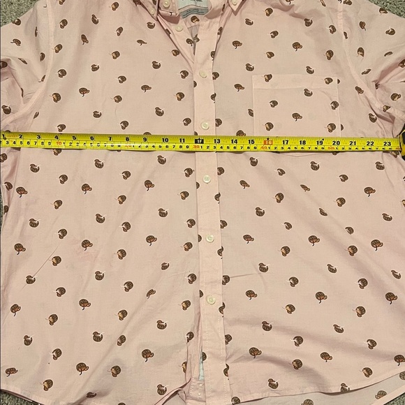 Goodfellow & Co SlimTropical Drink Patterned Button-Down Shirt Size XL - Picture 6 of 6